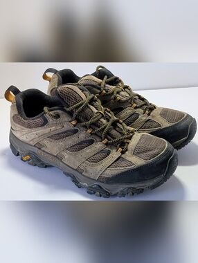 Merrell Moab 3 Waterproof Hiking Shoes Walnut J037989 Men’s Size 10 Wide